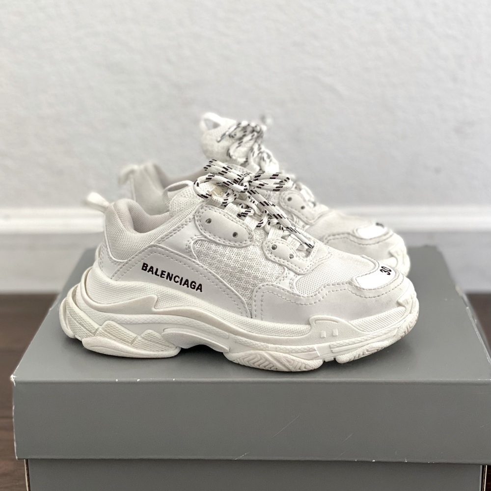 Balenciaga Kids Triple S Trainers